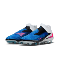 Nike Phantom 6 High Elite FG Herren Attack - weiß/blau/pink