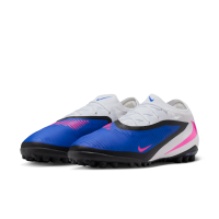 Nike Phantom 6 Low Pro TF Herren Attack - weiß/blau/pink