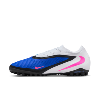 Nike Phantom 6 Low Pro TF Herren Attack - weiß/blau/pink