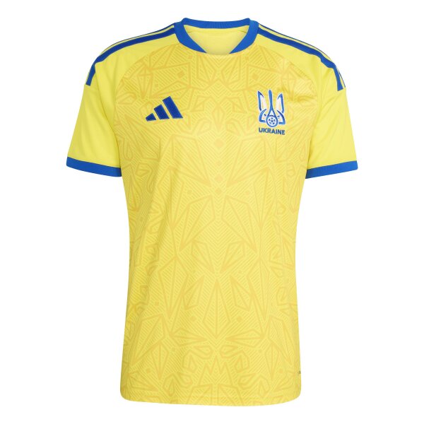 adidas Ukraine Home Trikot Herren WM2026 - gelb/blau