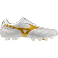 Mizuno Morelia II Elite FG Herren - weiß/gold