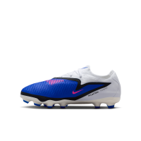 Nike Phantom 6 Low Pro FG Kinder Attack - weiß/blau/pink