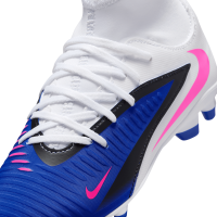Nike Phantom 6 High Club FG Kinder Attack - weiß/blau/pink