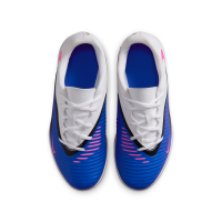Nike Phantom 6 Low Club IC Kinder Attack - weiß/blau/pink