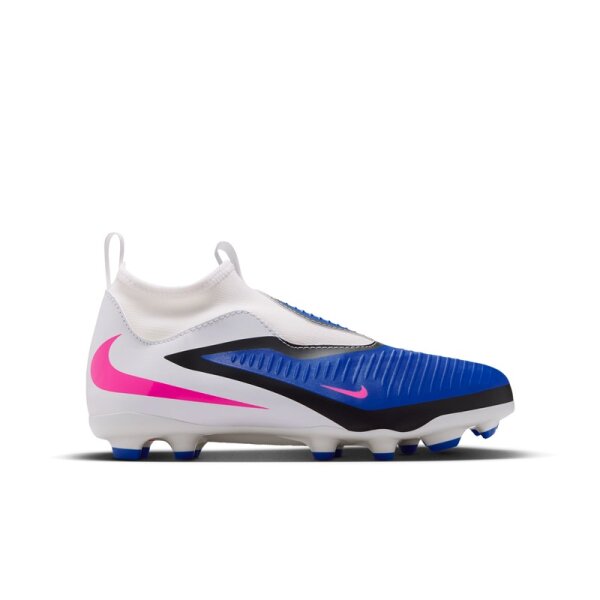 Nike Phantom 6 High Academy FG Kinder Attack - weiß/blau/pink