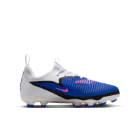 Nike Phantom 6 Low Academy FG Kinder Attack - weiß/blau/pink - 35