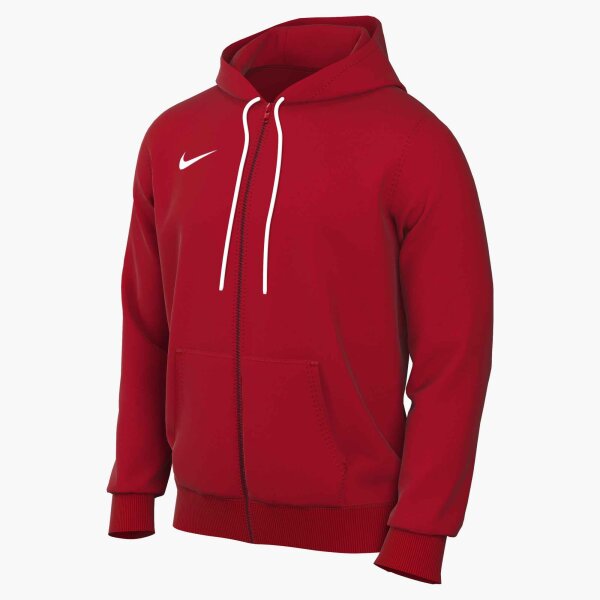 Nike Park 26 Fleece Full-Zip Hoodie Herren - rot/weiß