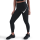 Nike Tempo Swoosh Run Leggings Damen - schwarz/weiß