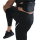 Nike Tempo Swoosh Run Leggings Damen - schwarz/weiß