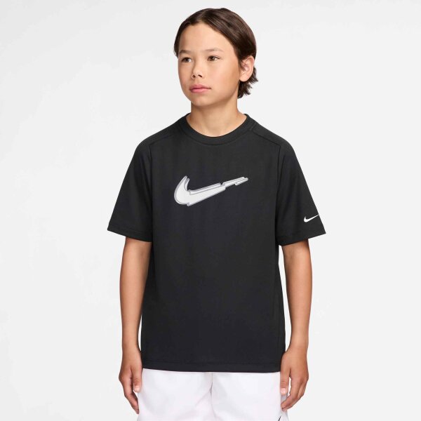 Nike Dri-Fit T-Shirt Kinder - schwarz/weiß