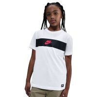 Nike Sportswear T-Shirt Kinder - weiß/schwarz