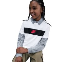 Nike Sportswear T-Shirt Kinder - weiß/schwarz