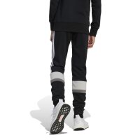 adidas Seasonal Essentials Tiberio 3-Streifen Kids Hose Kinder - black/white/grey two