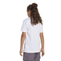 adidas Essentials Kids T-Shirt Kinder - white/black/c