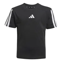 adidas Essentials Kids T-Shirt Kinder - black/white/h
