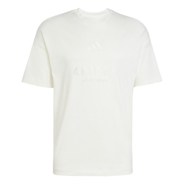 adidas All Szn T-Shirt Mit Aufgestickter Grafik Herren - off white