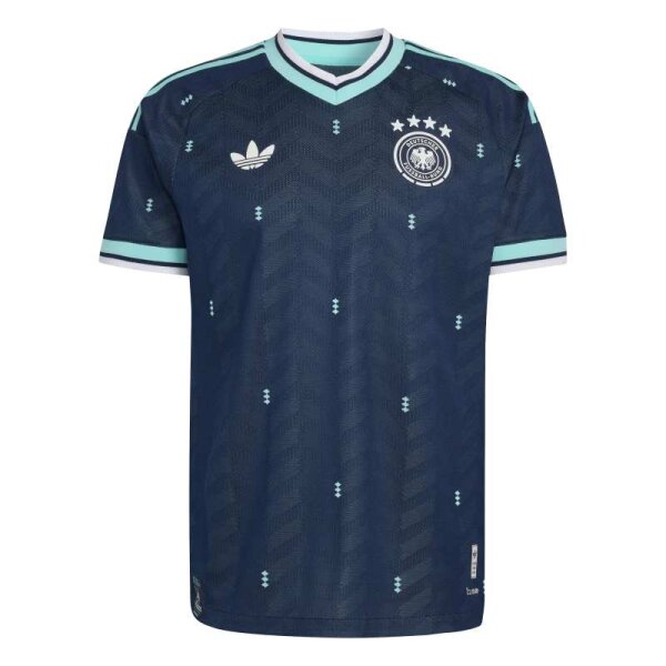adidas DFB Away Authentic Trikot Herren WM2026 - navy/türkis