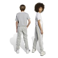 adidas Essentials Kids Hose Kinder - medium grey heather/white