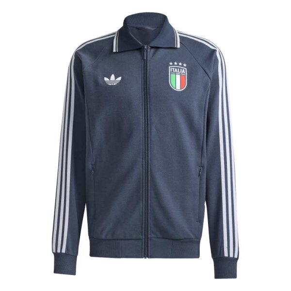 adidas Italien FIGC OG Away Trainingsjacke Herren - navy/weiß