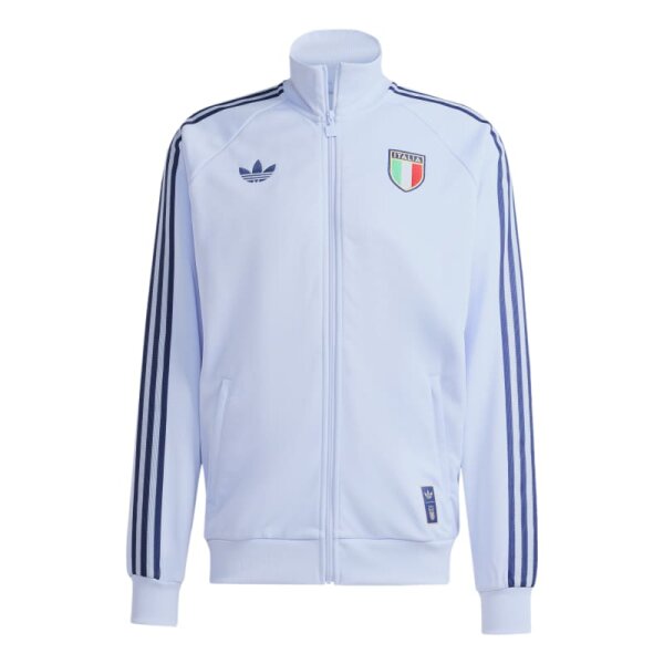 adidas Italien FIGC OG Trainingsjacke Herren - hellblau/navy