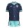 adidas DFB Away Minikit Kinder WM2026 - navy/türkis