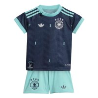 adidas DFB Away Minikit Baby WM2026 - navy/türkis