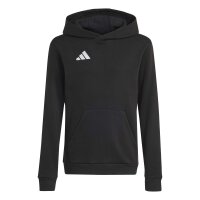 adidas Entrada 26 Hoodie Kinder - black/white