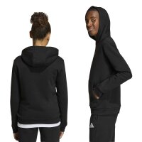 adidas Entrada 26 Hoodie Kinder - black/white