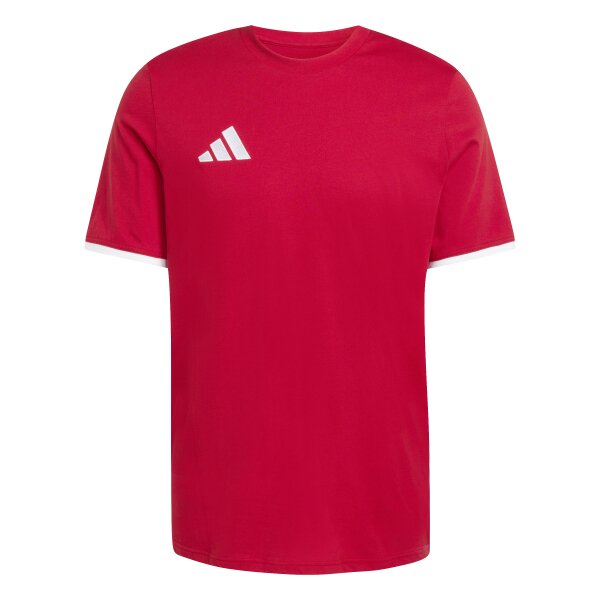 adidas Entrada 26 T-Shirt Herren - team power red 2/white