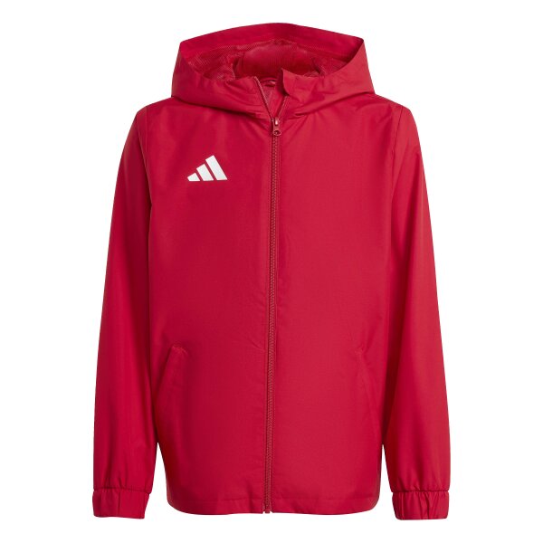adidas Entrada 26 Allwetter Jacke Kinder - team power red 2/white