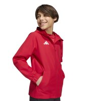 adidas Entrada 26 Allwetter Jacke Kinder - team power red 2/white