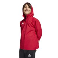 adidas Entrada 26 Allwetter Jacke Kinder - team power red 2/white
