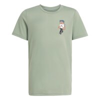 adidas Minecraft Training T-Shirt Kinder - silver green