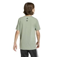 adidas Minecraft Training T-Shirt Kinder - silver green