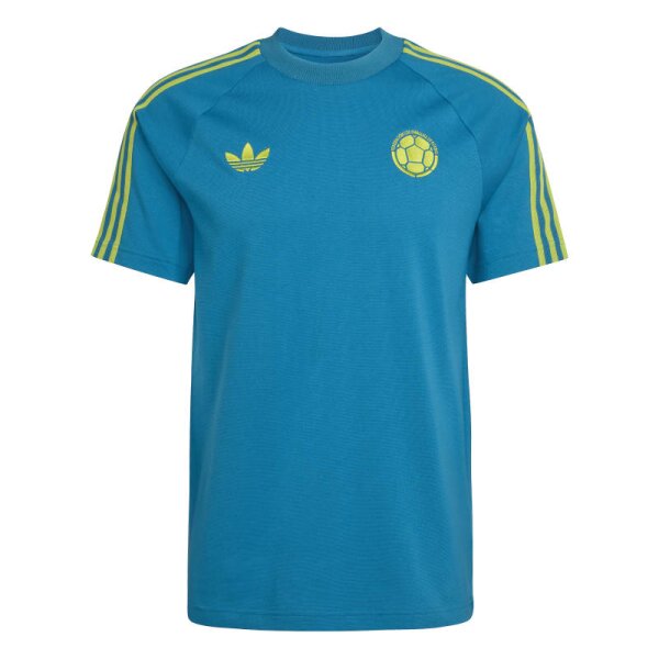 adidas Kolumbien FCF OG T-Shirt Herren - hellblau/gelb