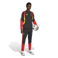 adidas Belgien 26 Tiro Präsentationsjacke Herren - schwarz/rot/gelb