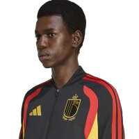 adidas Belgien 26 Tiro Präsentationsjacke Herren - schwarz/rot/gelb