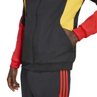 adidas Belgien 26 Tiro Präsentationsjacke Herren - schwarz/rot/gelb