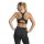 adidas Optime Essentials Workout Zip-Front Medium Support Sport-Bh Damen - black