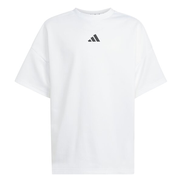 adidas Future Icons Oversized T-Shirt Kinder - white/black