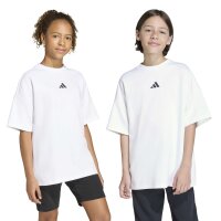 adidas Future Icons Oversized T-Shirt Kinder - white/black
