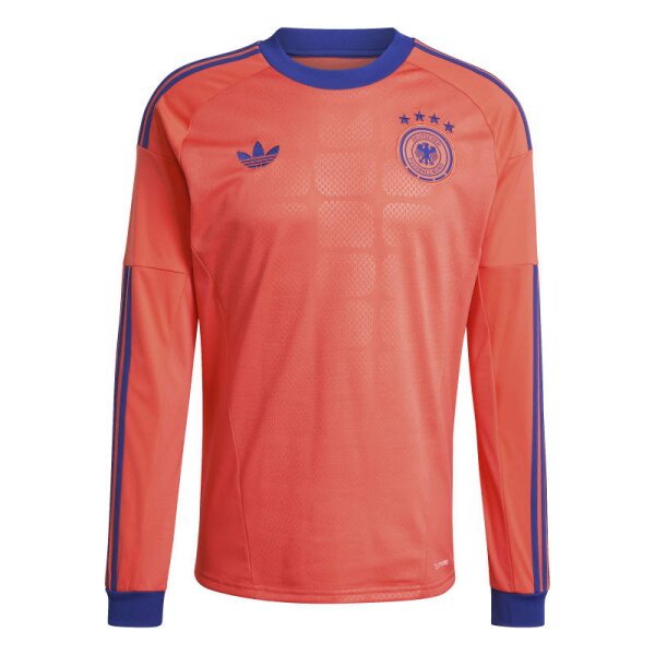 adidas DFB Away Torwarttrikot Langarm Herren WM2026 - orange/navy