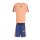 adidas Essentials Kids T-Shirt-Set Kinder - dusky orange/dark blue