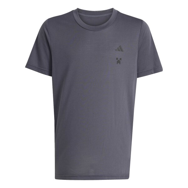 adidas Minecraft Trainings-T-Shirt Kinder - aurora onix
