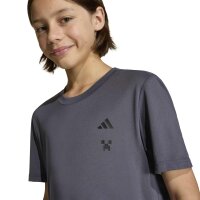 adidas Minecraft Trainings-T-Shirt Kinder - aurora onix