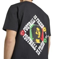 adidas Originals Bob Marley T-Shirt Herren - schwarz/weiß/gelb/rot