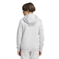 adidas Ent26 Fz Hood Y Hoodie Kinder - team light grey/white