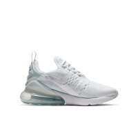 Nike Air Max 270 Big Sneaker Kinder - white/white-metallic silver