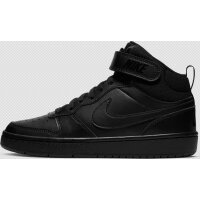 Nike Court Borough Mid 2 BigSneaker Kinder - black/black-black