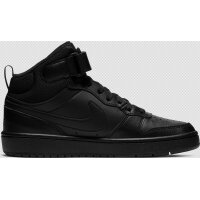 Nike Court Borough Mid 2 BigSneaker Kinder - black/black-black